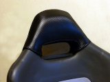 ヘッドレストカバーカーボン調レザー　BNR32　1席分