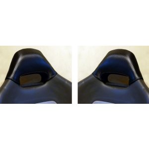 画像: ヘッドレストカバーカーボン調　BNR32　左右SET
